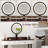 Kiree 4-Drawer Lighted Mirror Vanity Set with Stool-962501788