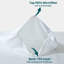 Protège-oreillers imperméables avec fermeture à glissière - ensemble de 4, microfibre respirante hypoallergénique, sans bruit | Très grand | Lavable à la machine | Qualité hôtelière-1891674884-1891674886