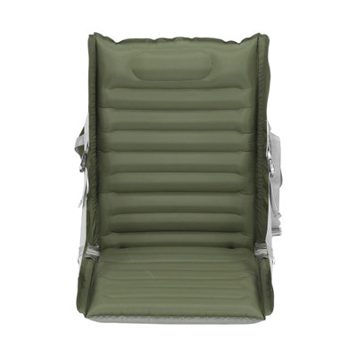Adjustable Inflatable Camping Seat with Backrest