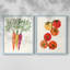 Organic Veg III - reproduction encadrée de qualité supérieure - prête à être accrochée - aucun clou requis - aucun clou requis-793664698-793664693