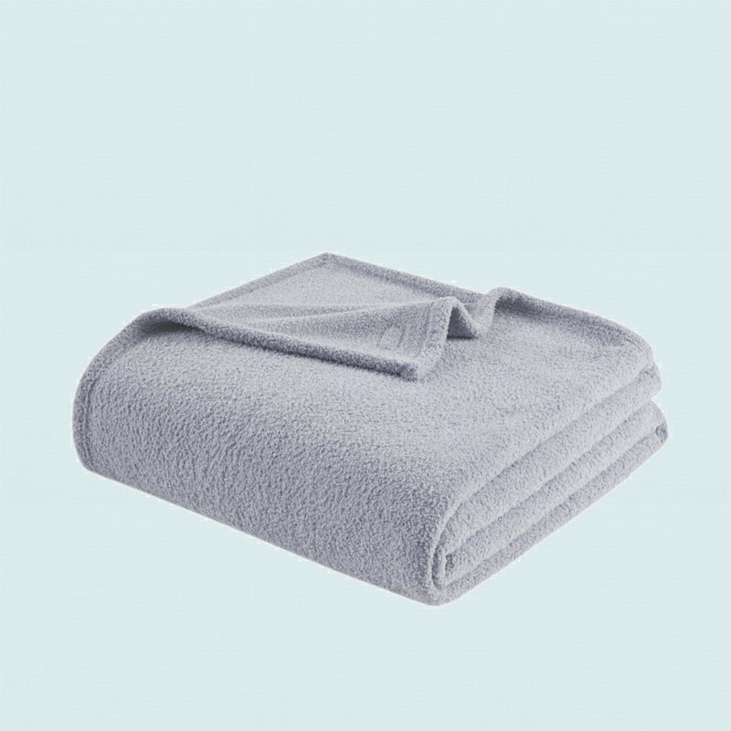 1 PCS Blanket, Full, Gray