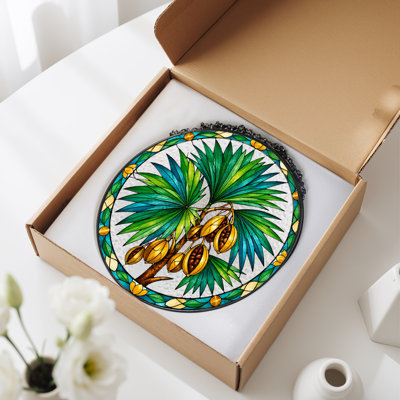 Art mural sur toile, "Green Palm Tree"