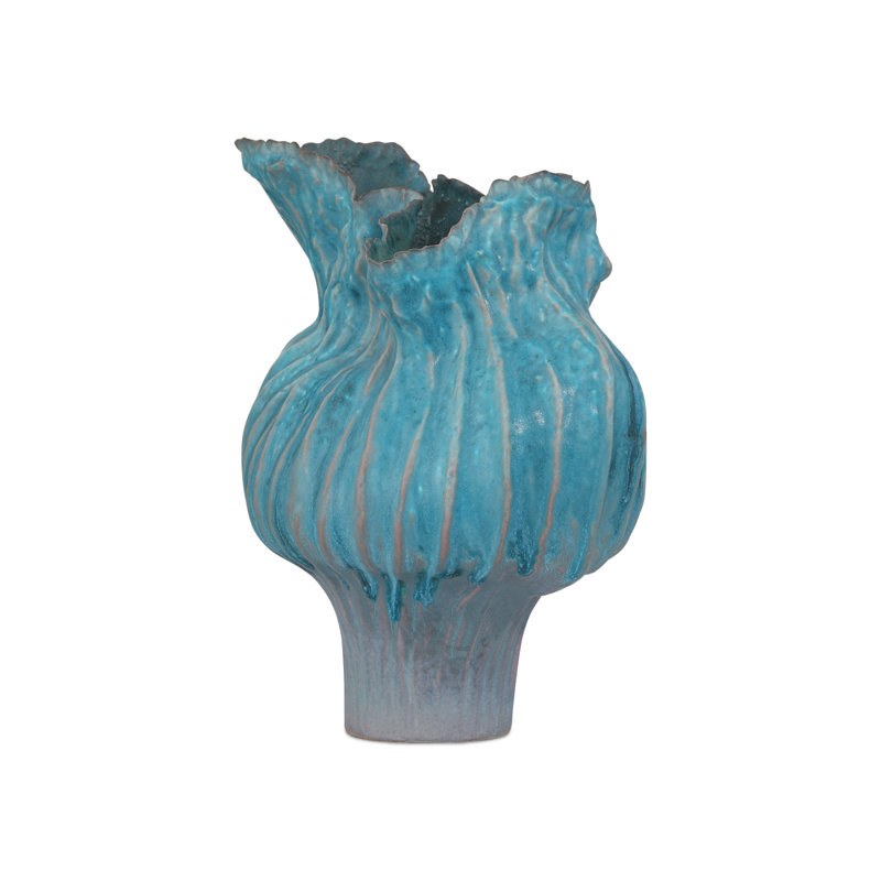 Flying Silk Blue Vase