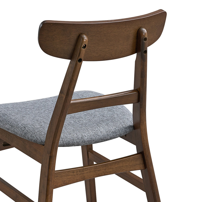 Charlette 32.7" H Upholstered Solid Wood Dining Chairs