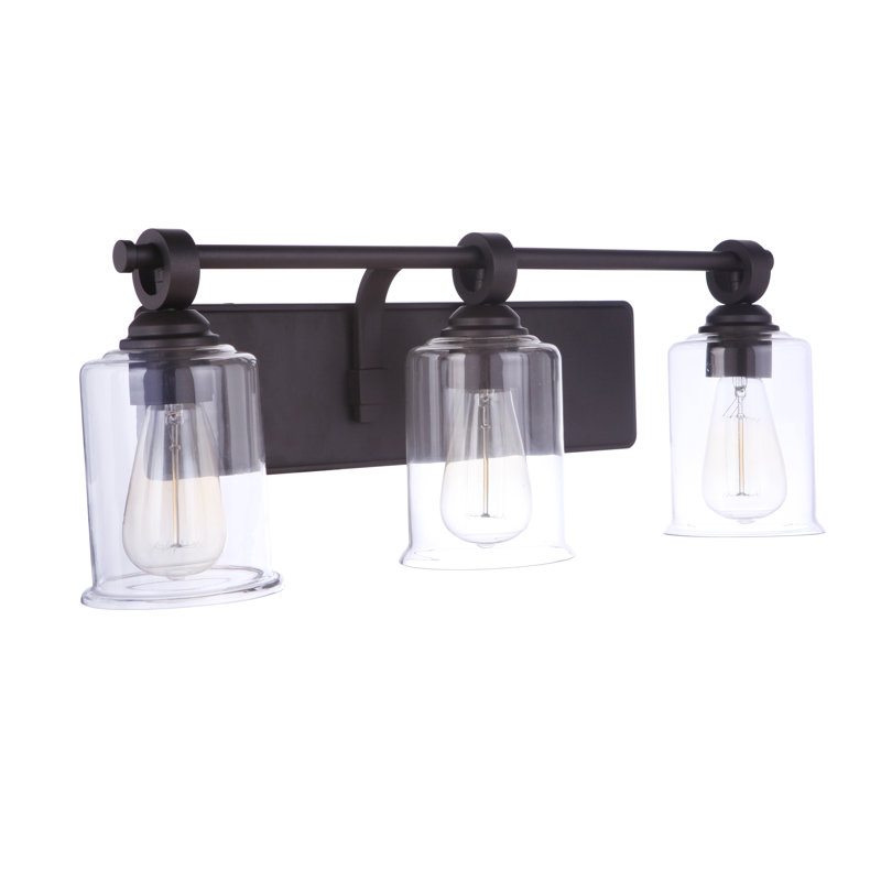 Éclairage pour meuble-lavabo 3 lumières Bankey, Noir