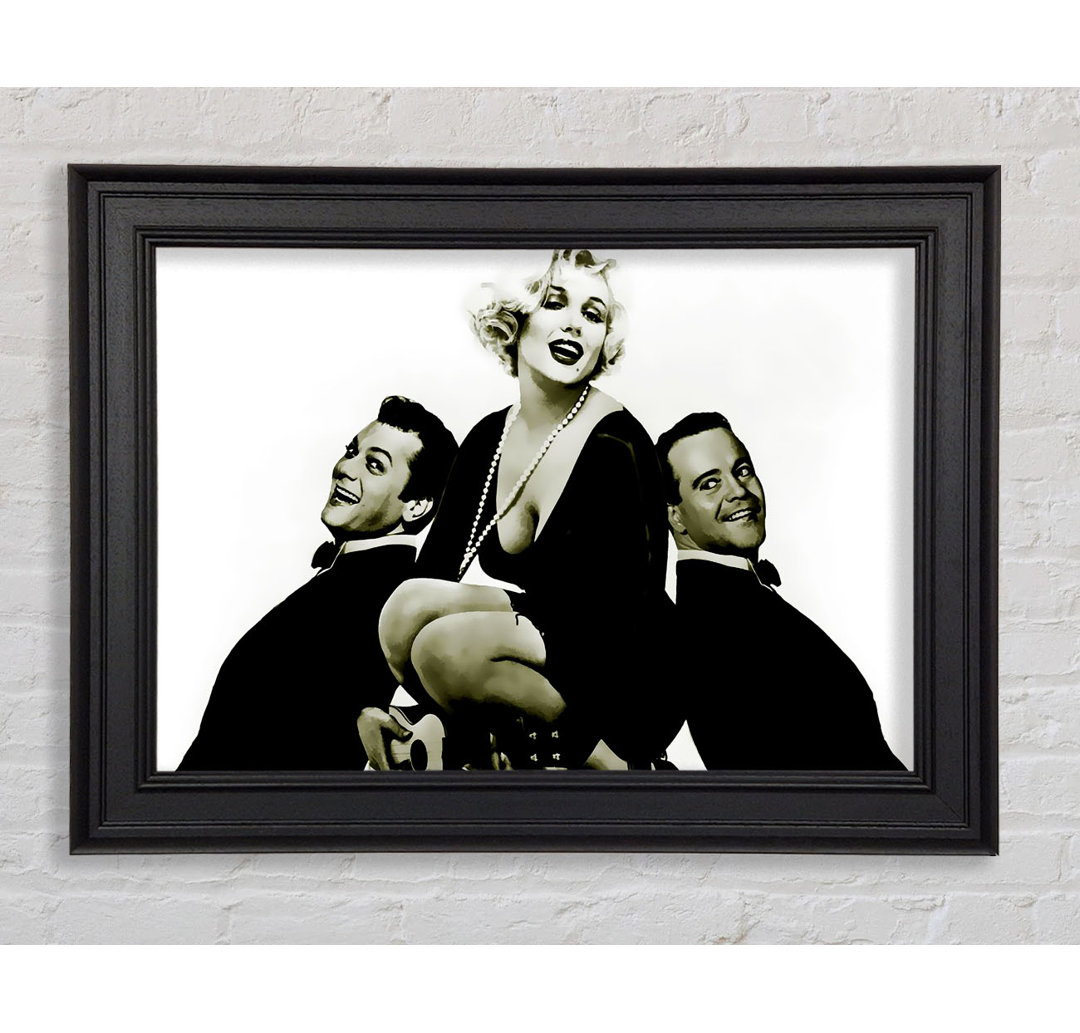 Marilyn Monroe und die Jungs - Druck