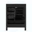 Meuble-lavabo moderne avec lavabo en céramique, porte à fermeture douce, tablette de porte double couche et 3 tiroirs-947557521-947557524