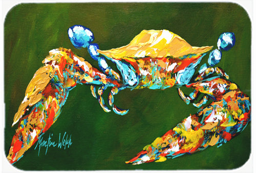 Crab Glass Cutting Board