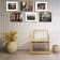 Ailise Gallery Wall Frame Set, Classic Metal Picture Frames for Wall or Tabletop Display