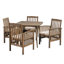 Ensemble repas 5 pièces avec coussins Tinnin-919149715