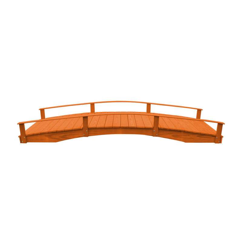 Pont de jardin, Sans finition, H 22 po x l 142 po x P 38 po