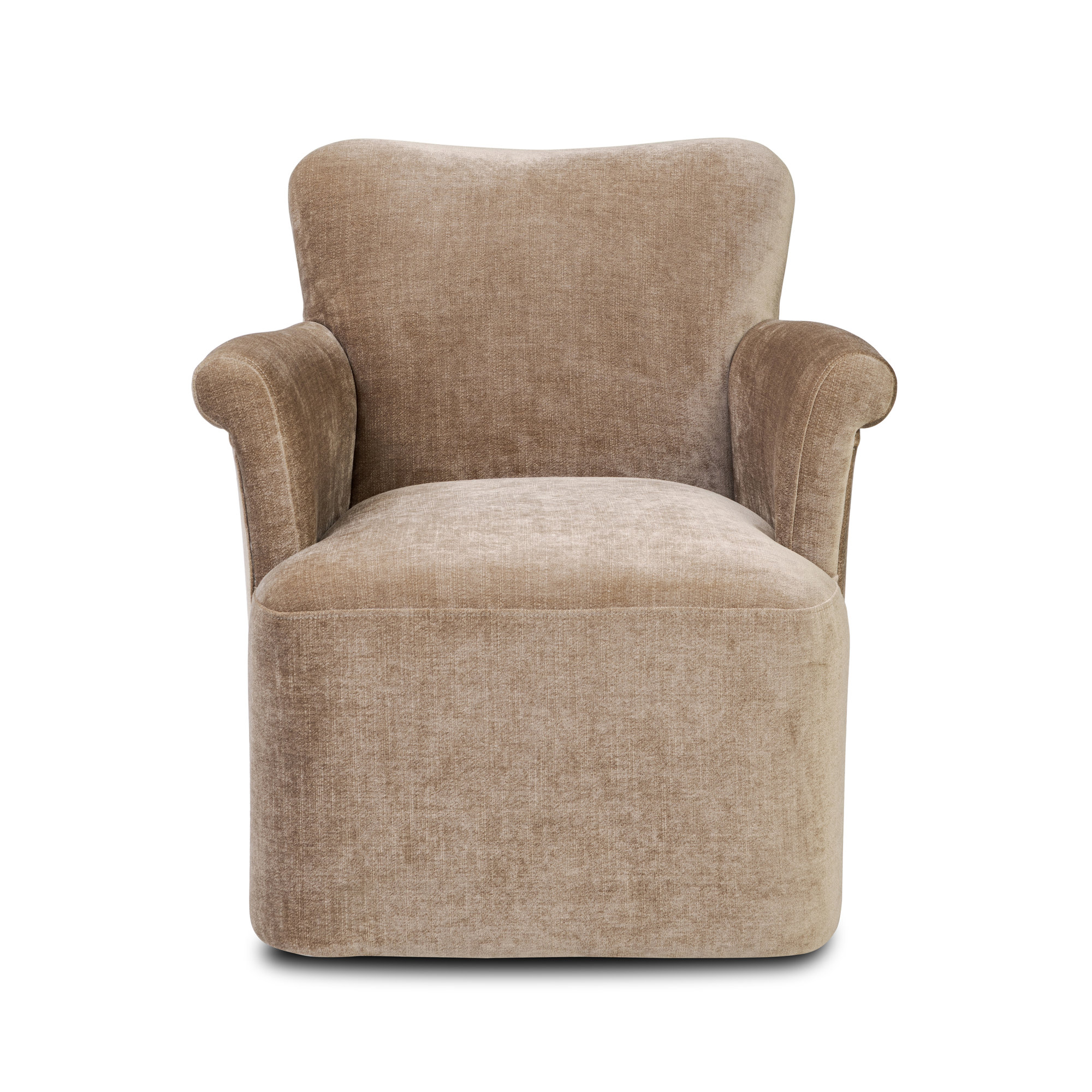 Camellia Swivel Chair, Altair Mushroom