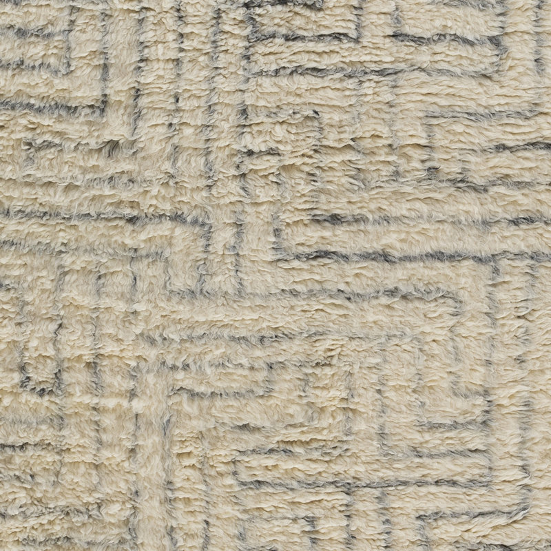 Camille Wool Geometric Area Rug, Rectangle 2' x 3'
