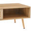 Table basse de 40,51 po, pieds en bois massif, attrait naturel pour le rangement intérieur de la porte coulissante du salon-492131224