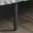 Black Twin Bed Frame With Horizontal Slat Headboard Stylish Design, Robust Support, Quick Setup Platform In Space, Complementary Bedding,