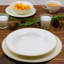 Service de table 57 pièces Lorren Home Trends - service de porcelaine pour 8 personnes - marguerite