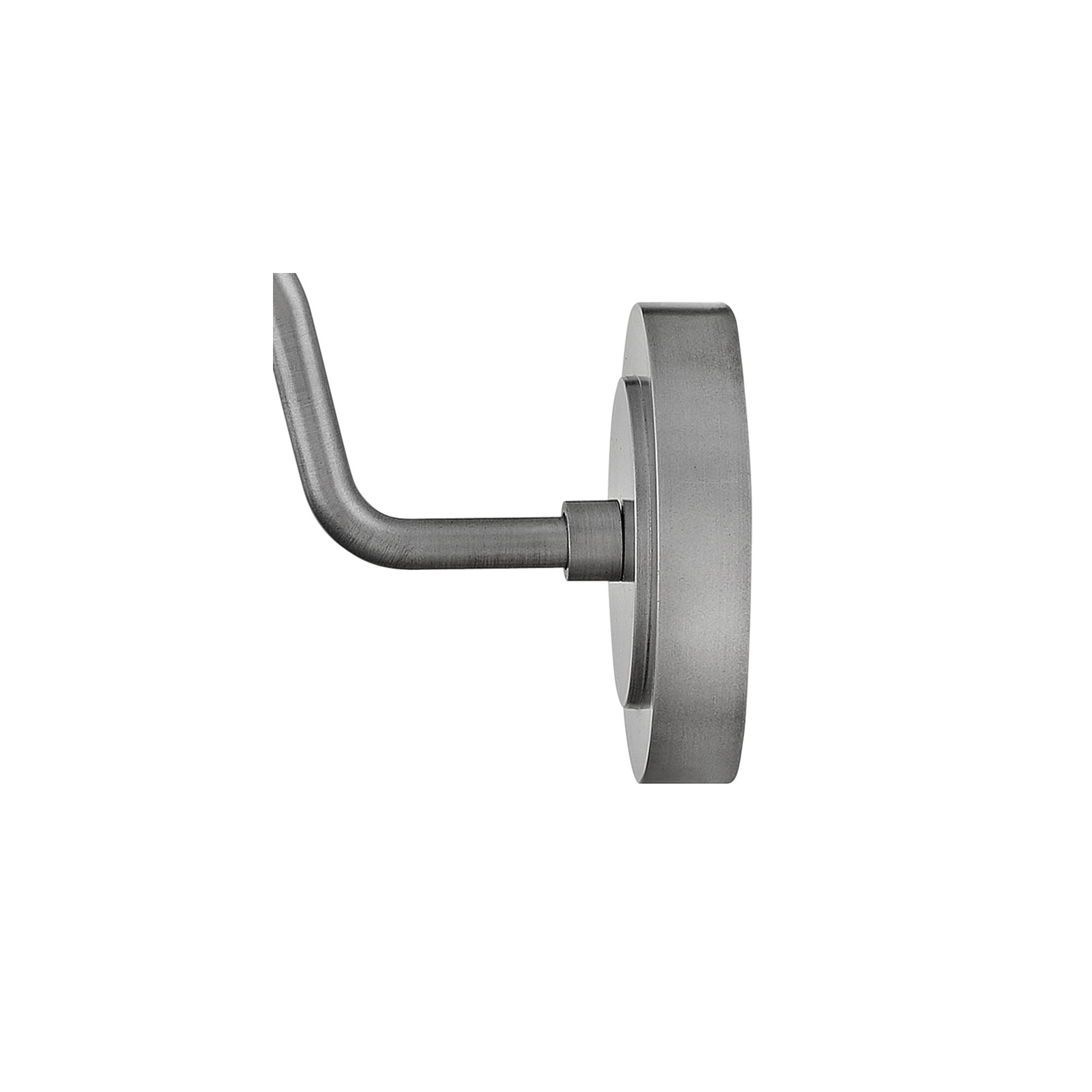 Vanielle Single Light Bell Outdoor Composite Wall Light, 9" H x 9.5" W x 13.5" D, Antique Brushed Aluminum