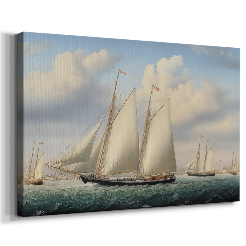 Série Nautical-CXVI - Cavas enveloppés de galerie, 24 x 36