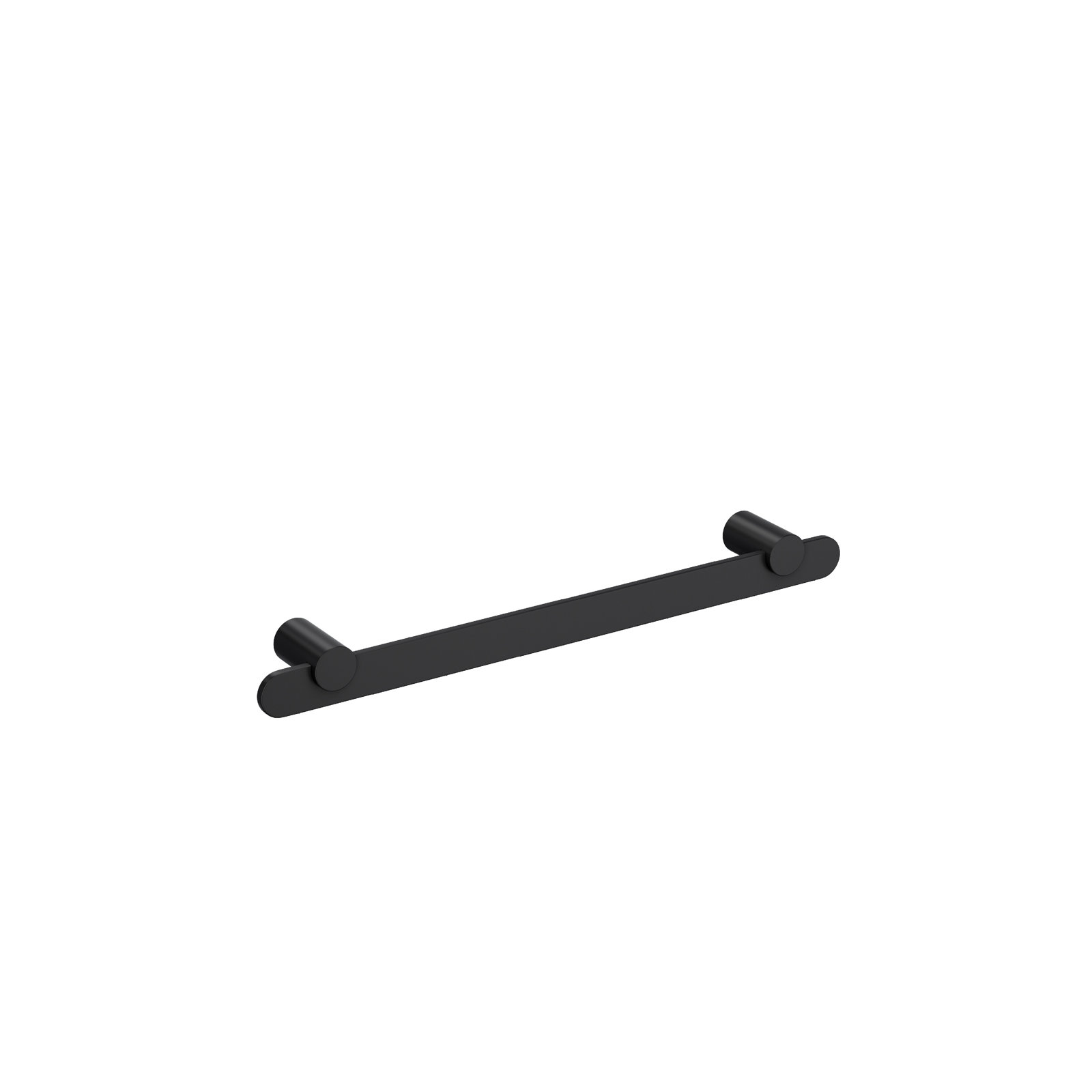 Eclissi Towel Bar, 1.62" H x 17.72" L x 2.16" D, Matte Black