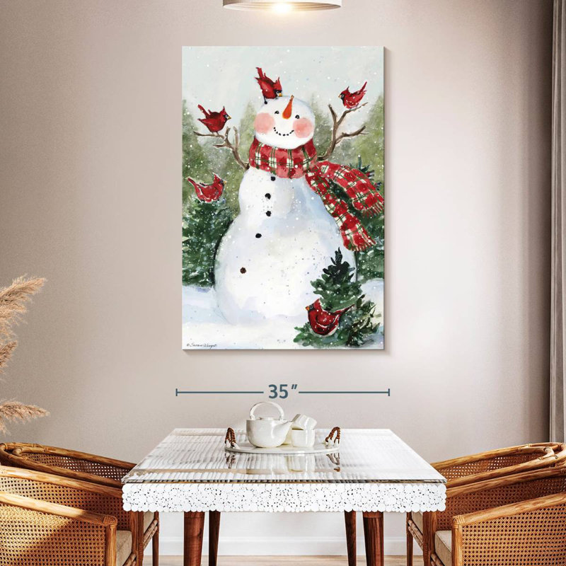 Aquarelle de Noël écossais