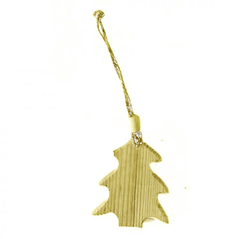 Ornement suspendu en bois