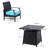 Alyah 4 - Person Patio Conversation Set with Cushions