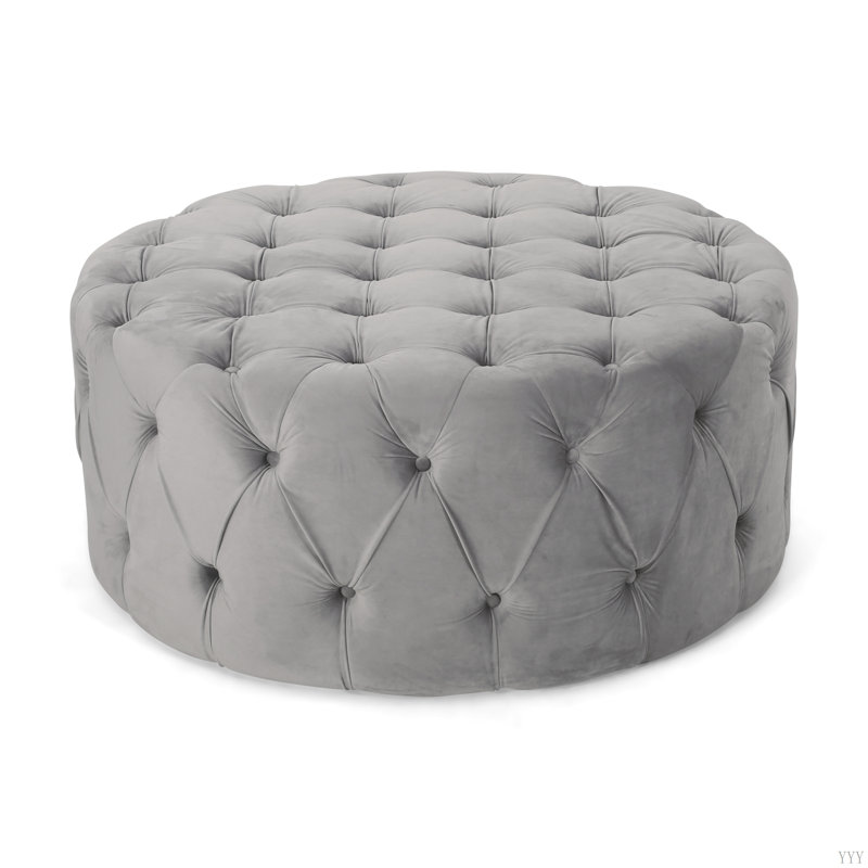 Banc repose-pieds, Gris