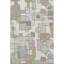 Tapis géométrique de qualité supérieure lavable à la machine Prisco-1201517040-1201517042