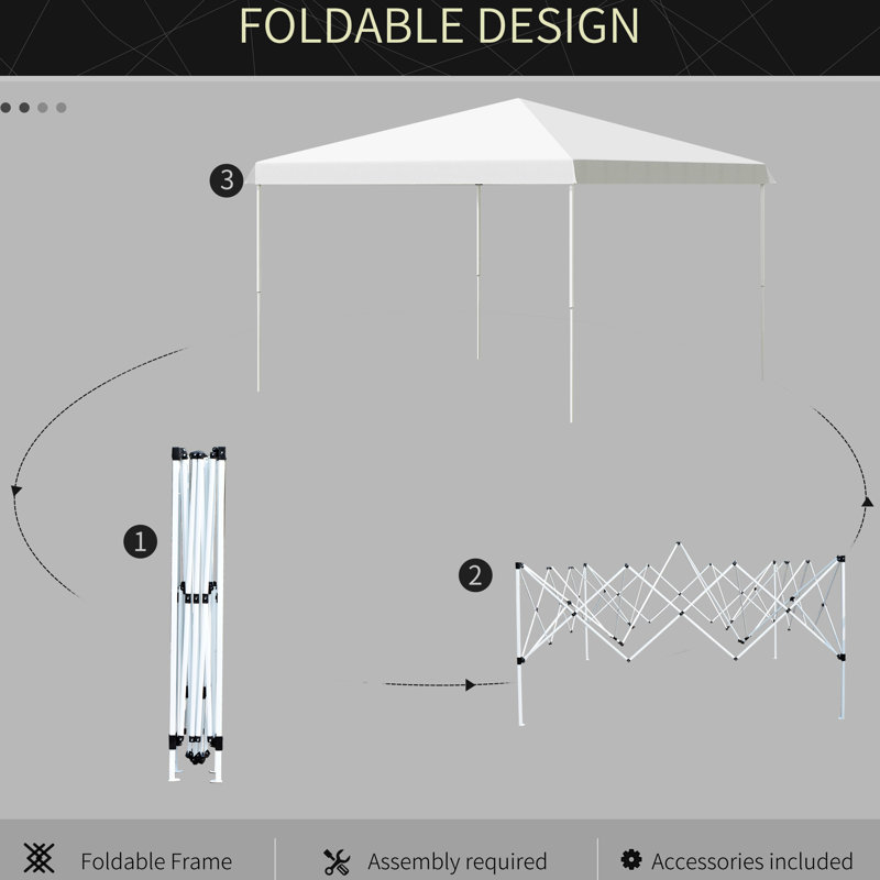 Abri de soleil instantané avec abri de jardin Pop Up
