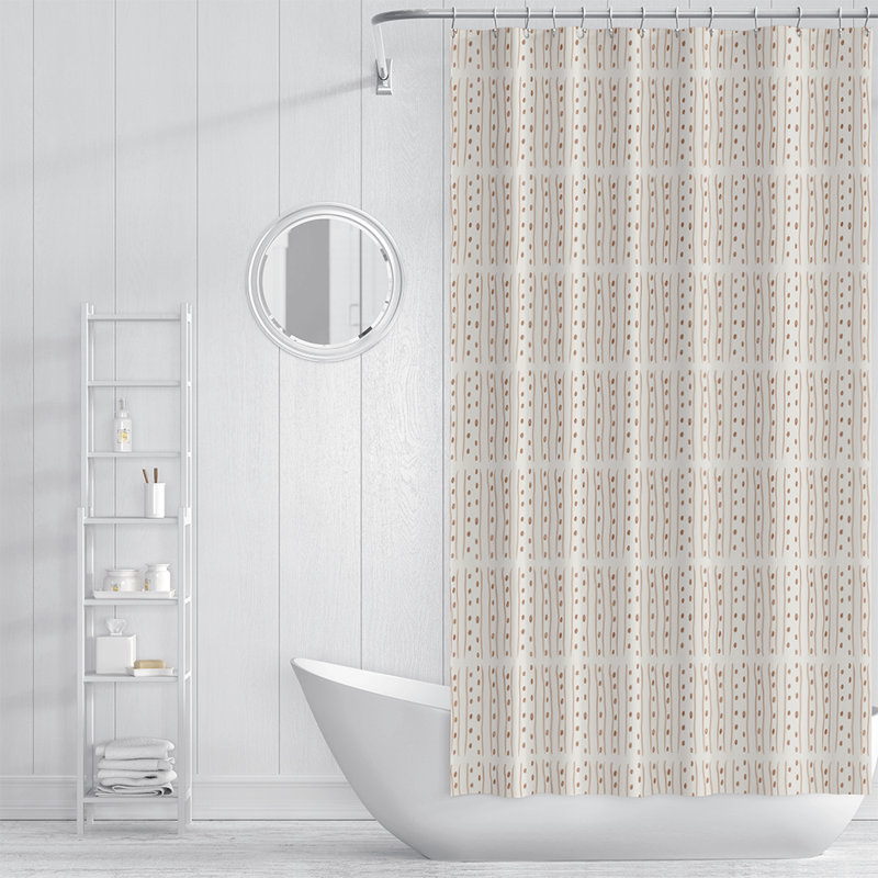 Rideau de douche Edene, H 93 po x l 70 po