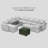 Luna Chenille Storage Ottoman-108055243