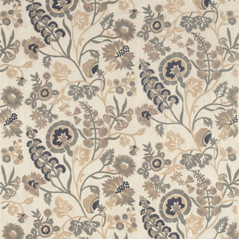 Hardwick Crewel Fabric, Fossil