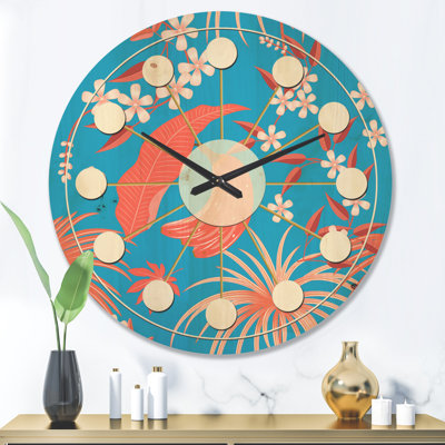 Solid Wood Wall Clock