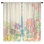Rideaux de fenêtre à motif floral obscurcissant et obscurcissant - 2 panneaux