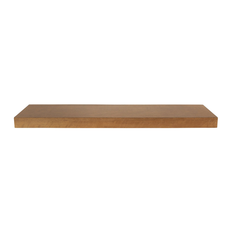 Tablette flottante Jeremiah, Brun rustique