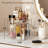 2 Tier Lazy Susan Turntable Organizer 9.25'' Rotating Spice Rack Organization, Clear