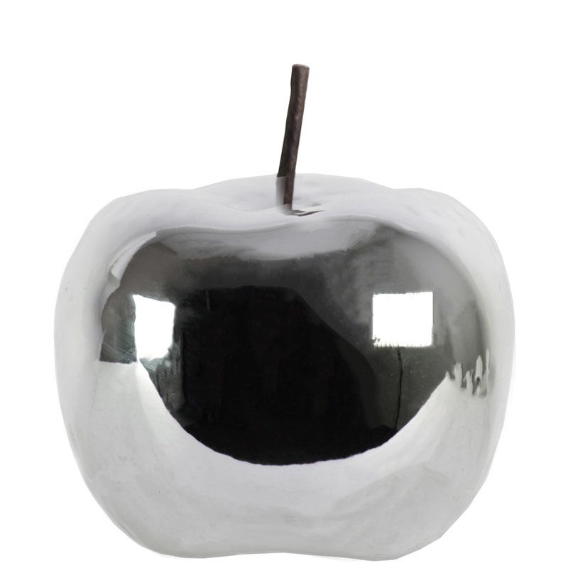 Sculpture Sweeten, H 4,75 po x l 4,75 po x P 4,75 po, Argent