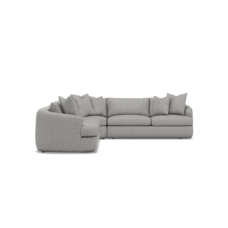 Jules Fabric 4 Pc Sectional, 1697-011