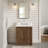 Aula 30" Bathroom Vanity with 2" Thassos White Quartz Countertop-244272757