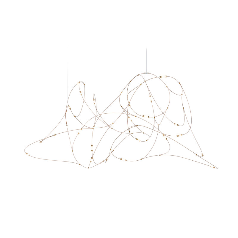 Flock Of Light LED Chandelier, Large (21 Lights)