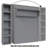 Easy-Lift Murphy Wall Bed with Bookshelf-2075734199-2067168221