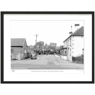 Colchester, Hythe Station Road C1945 by Francis Frith - Single Picture Frame Print