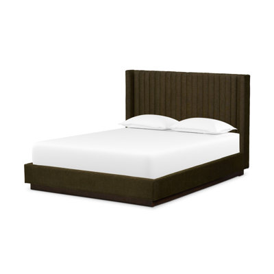 Montgomery Upholstered Wingback Bed