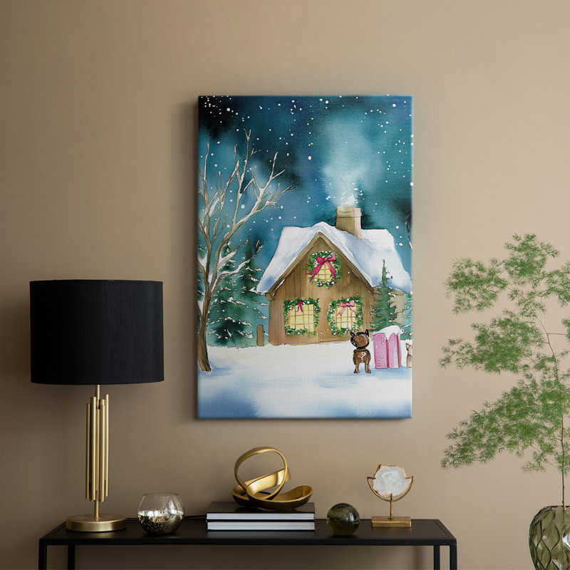 Christmas Holiday Art DCCLXVII - galerie sur mesure, H 18 po x l 12 po