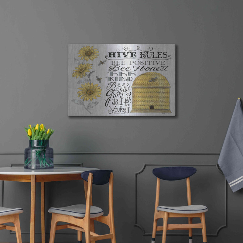 «Hive Rules 2» par Deb Strain, H 24 po x l 36 po