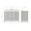 Ensemble de meuble-lavabo simple 43 po Cambridge-157965964-228479611