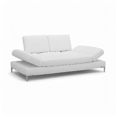 Livio 2 Seater Sofa White