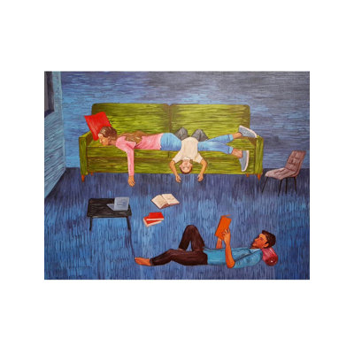 Stay Casual | Acrylic On Canvas | By Nishtha Jain