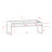 Camareon 2 - Piece Glass Top Living Room Table Set
