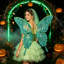 Décorations d'Halloween, accessoires de fête d'Halloween, ailes multicolores-995911523